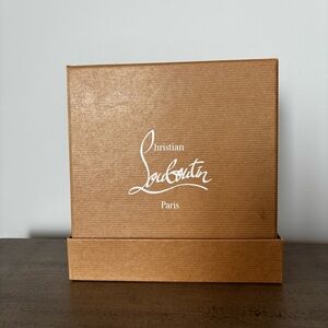 Christian Louboutin Brown Drawer Box